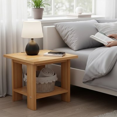 Table de chevet bois