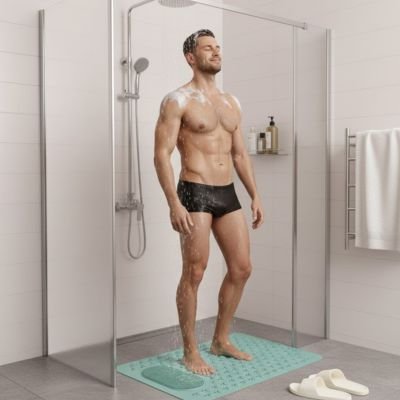 Tapis de bain antidérapant