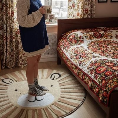 Tapis descente de lit